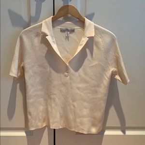 Silk Cream pullover exclusive @Saks